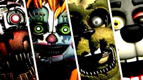 [最新] all five nights at freddy's 6 characters 202665-All five nights at ...