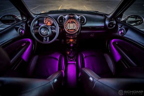 Most Attractive Car Interior Light Ideas: Give A Classy Look | Mini ...