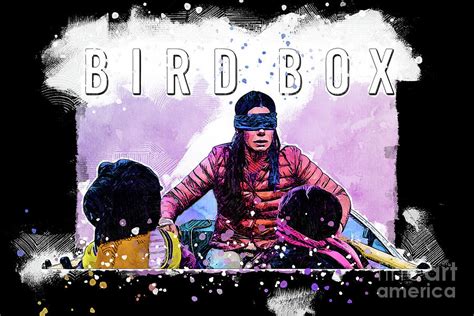 Mo1472 Bird Box Horizontal Movie Poster Digital Art by Joanie Marvin ...