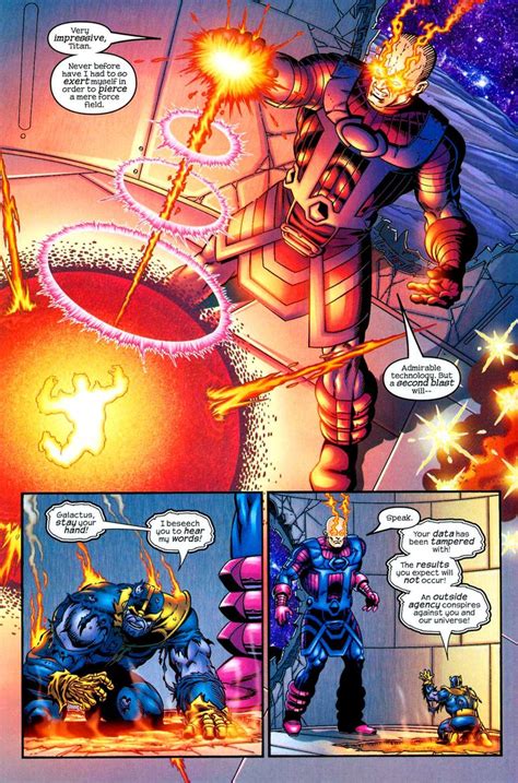 Galactus Vs Thanos - Page 2 | Marvel comic character, Galactus marvel ...