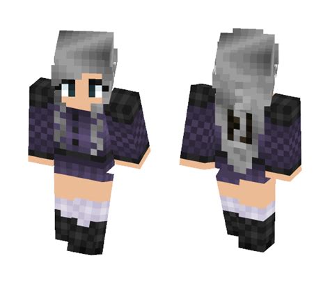 Download Dark Purple Warrior Girl Minecraft Skin for Free ...