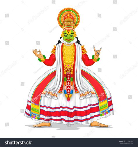 110 Kathakali Dancer Painting Images, Stock Photos & Vectors | Shutterstock