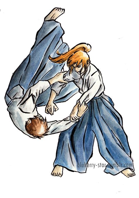 Aikido Figure 2 by Blu3berryStar on DeviantArt