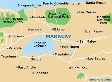 Maracay Maps and Orientation: Maracay, Aragua, Venezuela