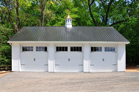 24'x36' 3 Car Detached Garage - Traditional - Garage - Other - by ...