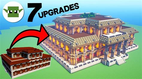 Minecraft WOODLAND MANSION | 7 Upgrades in Minecraft | Minecraft ...