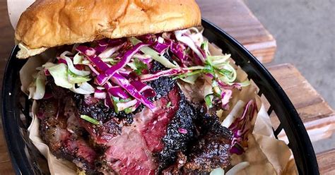 Texas Brisket Sandwich In Valentina's Tex Mex BBQ | TasteAtlas ...