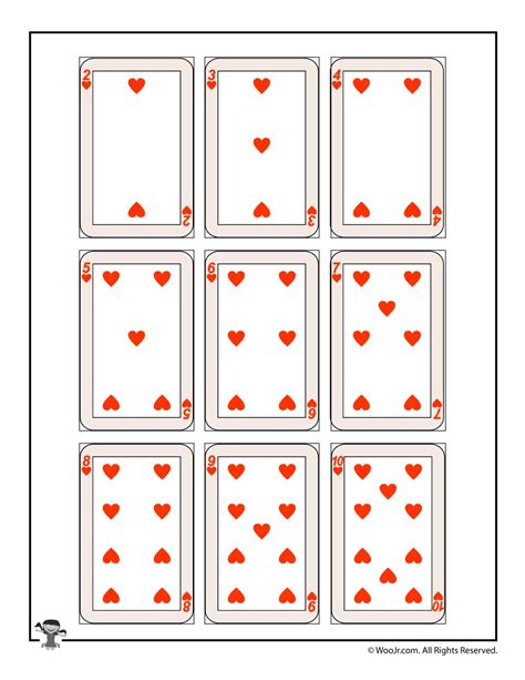 Print Playing Cards - 13 Vector Playing Card Template Images - Free ...