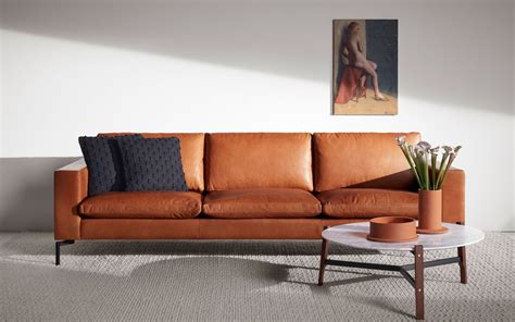 Leather Sofa Modern - Caca Furniture