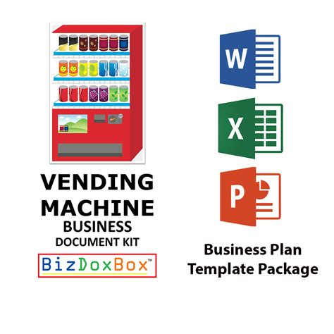 Vending Machine Business Plan and Operating Document Kit | Etsy in 2021 ...