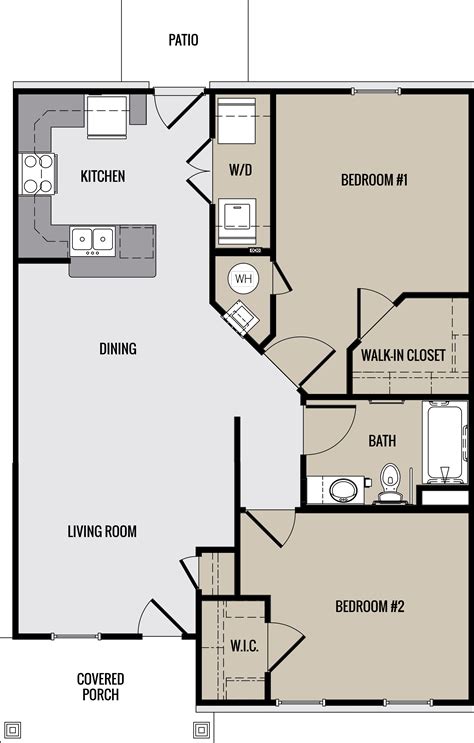 Floor Plans of Magnolia Pointe in Florence, SC