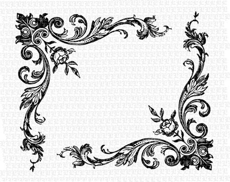 victorian clipart borders - Clipground