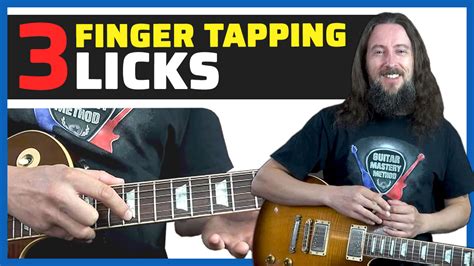 Finger Tapping Guitar Licks Guaranteed To Impress | Online Guitar Lesson