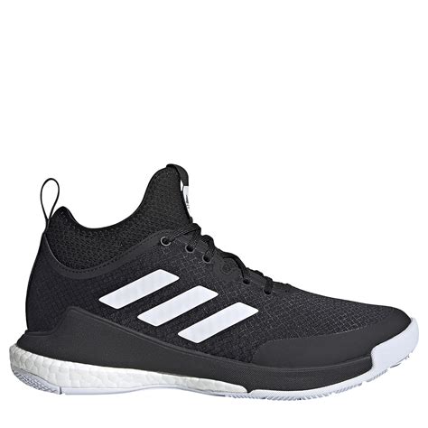 adidas Rubber Crazyflight Mid Volleyball Shoes in Black/White (Black ...