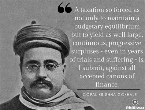 Gopal Krishna Gokhale quotes | RitiRiwaz