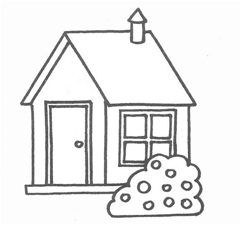 Coloriage Petite Maison dessin gratuit à imprimer