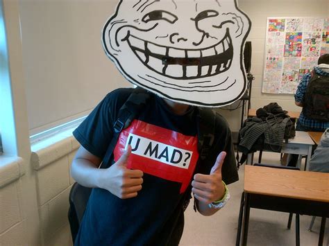 Troll Face Meme Mask | MemeFree