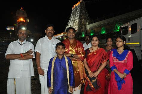 Indian Cricket’s Chairman of selectors MSK Prasad visits Tirumala ...