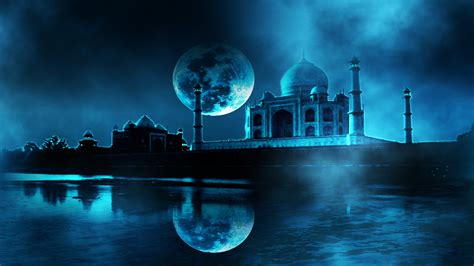 Taj Mahal Night VIRTUAL Set - Free Virtualset