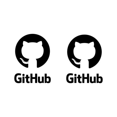 github logo vector icono 25270417 Vector en Vecteezy