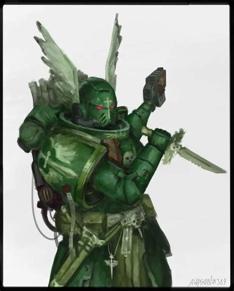 Warhammer 40k Dark Angels Art