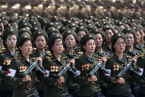 North Korea mounted its largest ever military parade to mark the 60th ...