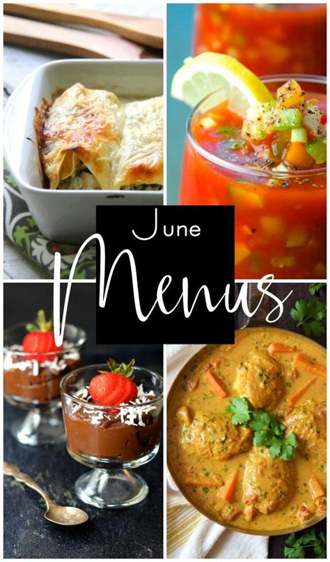 June Personal Chef Menus June Recipes, Cooking recipes, Dessert Recipes ...