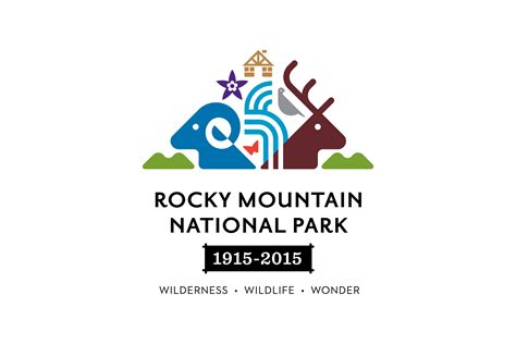 Rocky Mountain National Park Centennial Logo on Behance