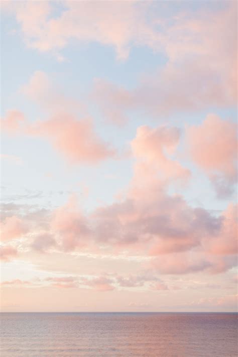 Kauai Sky. Pink Clouds. Ocean View Photo. Hawaii Photographer. Kauai ...