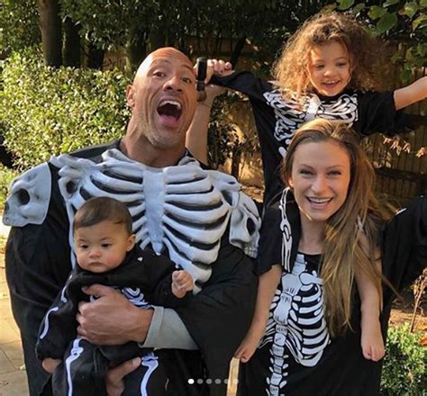 Dwayne The Rock Johnson Instagram, Pictures of Daughters