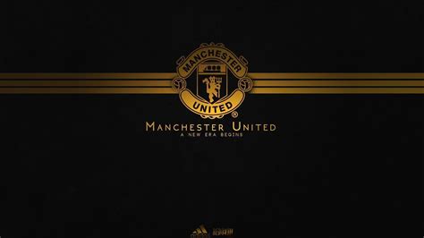 Logo Wallpaper Gold Manchester United : Manchester United Wallpapers HD ...