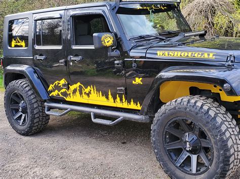 Creative Ways To Use Jeep Wrangler Stickers And Decals - Copsctenerife