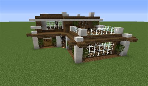 Modern Beach House - Blueprints for MineCraft Houses, Castles, Towers ...