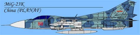 Chinese MiG-23K naval fighter by TonyWilkins on DeviantArt