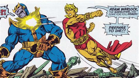 How Did Adam Warlock Defeat Thanos in the Comics?