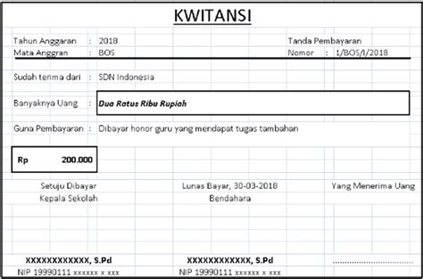 Kwitansi Tagihan - Homecare24