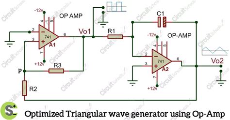 Triangle Wave Generator Circuit Diagram Using Op-amp, 55% OFF