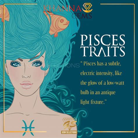 Pisces zodiac sign: Personality traits, characters and more - Khanna Gems