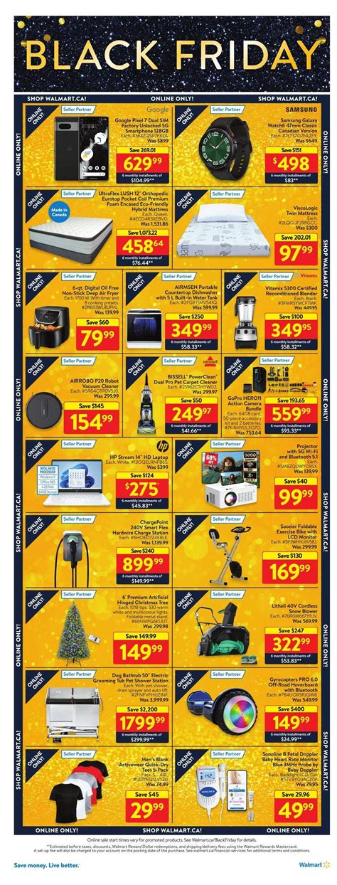 Walmart Black Friday Flyer November 23 to 29, 2023