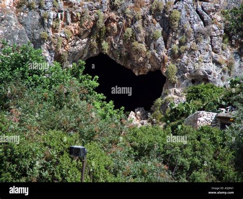 The caves of mount Carmel Israel Stock Photo: 6470928 - Alamy