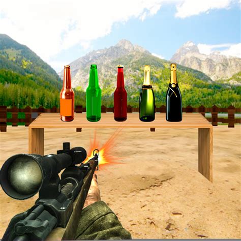 Bottle Shooting Game 3D Sniper Action:Amazon.com:Appstore for Android