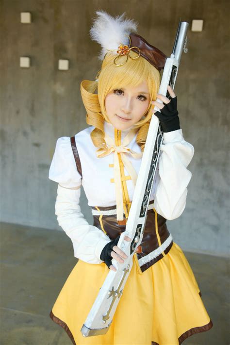 Puella Magi Madoka Magica Mami Tomoe Cosplay - Anime&Cosplay Sharing