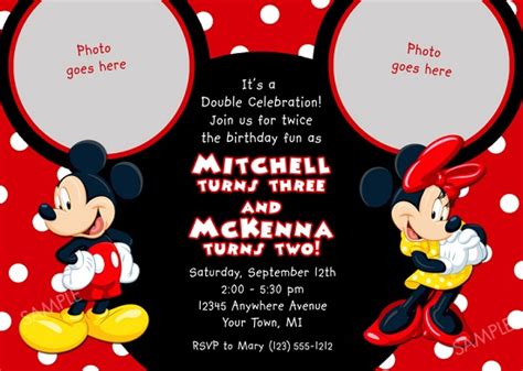 Mickey Mouse Clubhouse Birthday Party Invitations | Dolanpedia