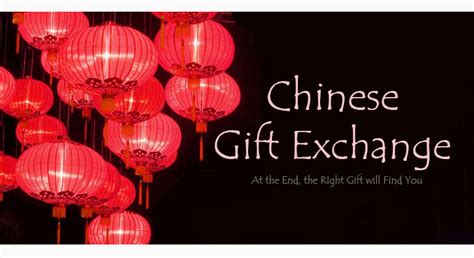 Chinese Gift Exchange - Rules, Ideas for Chinese Gift Exchange