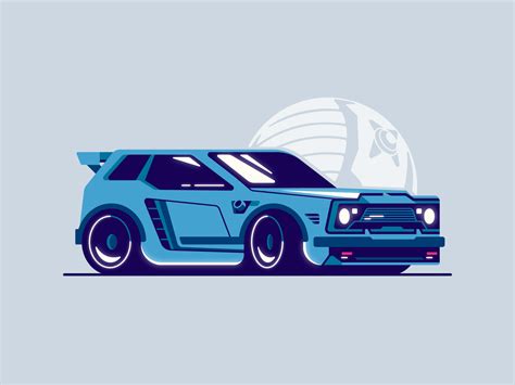 Rocket League Fennec by Kyle Goodrich on Dribbble