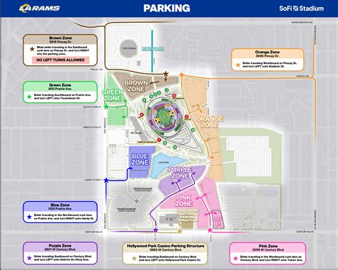 SoFi Stadium Guide (from r/rams, if you want me to make a dedicated ...