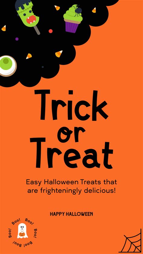 Halloween Recipe Ideas Facebook story | BrandCrowd Facebook story Maker