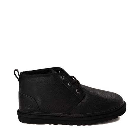 Mens UGG® Neumel Leather Chukka Boot - Black | Journeys