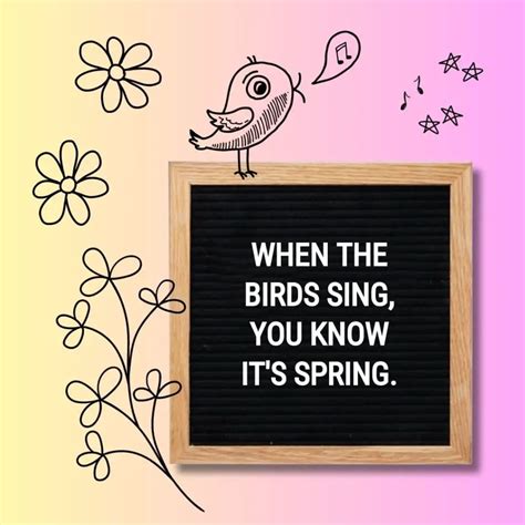 Hello Spring! Letter Board Quotes, Messages & Ideas | Scattered Quotes