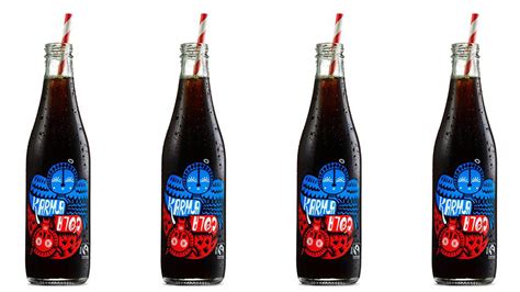 Karma Cola | Dieline - Design, Branding & Packaging Inspiration